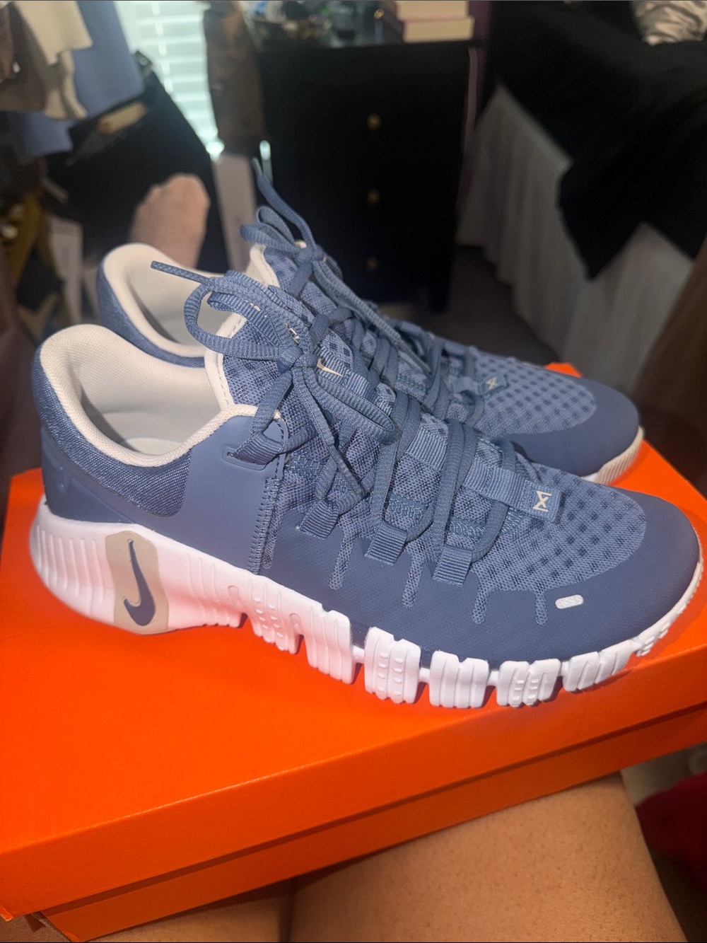 Nike Free Metcon 5 “Diffused Blue/Light Bone/White” Training Shoes
